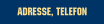 Adresse, Telefon
